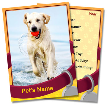 Pets Card Templates