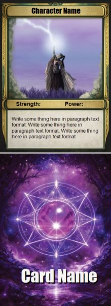 MyTradingCards.com - Make Your own Magic Cards